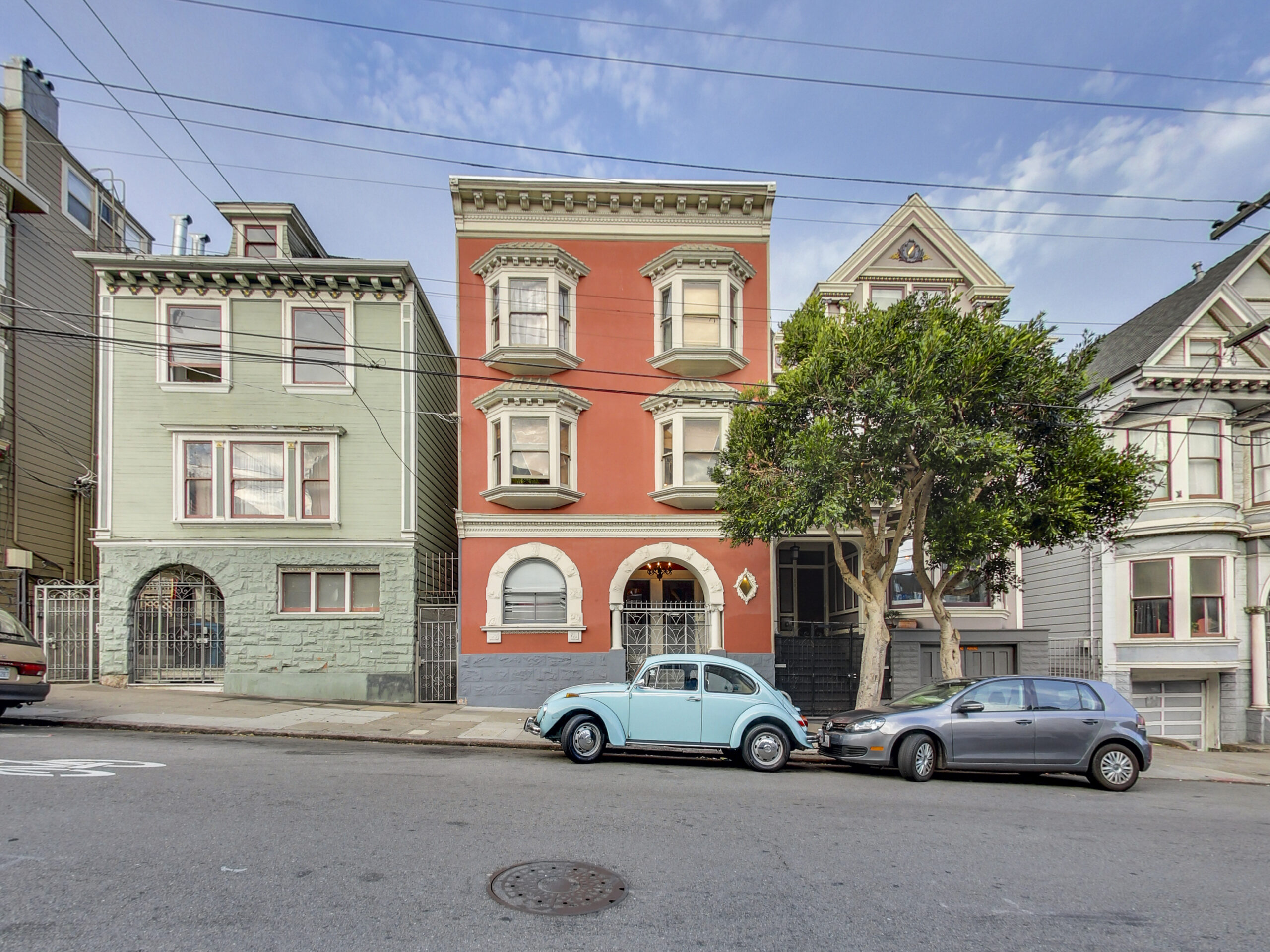 Exterior of the Brick + Timber building at 533 Clayton Street, San Francisco